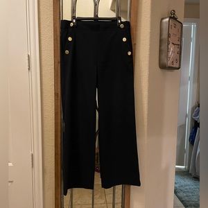 NWT Loft Navy High Waist Trouser S8